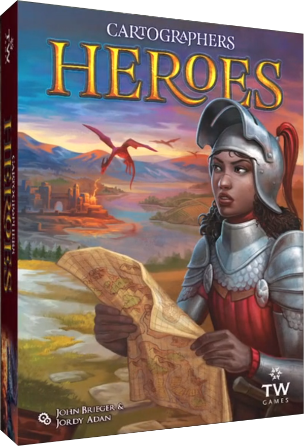 Cartographers Heroes angol doboz