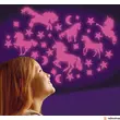 Kép 2/2 - Brainstorm Rózsaszín unikornisok és csillagok matricaszett