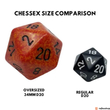 Kép 2/2 - Chessex kockaméret összehasonlítás