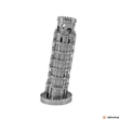 Kép 3/5 - Metal Earth ICONX Pisai ferde torony - nagyméretű lézervágott acél makettező szett