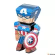 Kép 2/3 - Metal Earth Marvel Bosszúállók - Amerika Kapitány mini modell