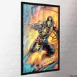 Kép 2/3 - Mortal Kombat (SCORPION) maxi poszter