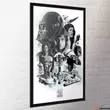 Kép 2/3 - Star Wars 40th anniversary (Montage) maxi poszter