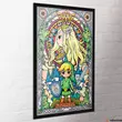 Kép 2/3 - The Legend of Zelda (STAINED GLASS) maxi poszter