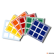 Kép 2/2 - Rubik kocka matrica szett