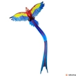 Kép 1/2 - Könnyen összeállítható pop-up szélsárkány - 3D papagáj
