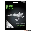 Kép 2/2 - Metal Earth Lockheed Martin F-22 Raptor repülőgép csomagolás