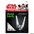 Kép 5/5 - Metal Earth Star Wars Kylo Ren's Command Shuttle űrsikló - lézervágott acél makettező szett