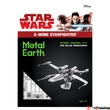 Kép 5/5 - Metal Earth Star Wars X-Wing űrrepülő - lézervágott acél makettező szett
