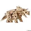 Kép 4/4 - UGEARS Triceratopsz - mechanikus modell oldalról