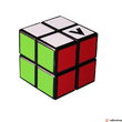 Kép 1/2 - V-Cube 2x2 versenykocka, egyenes, fekete