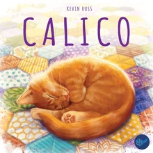 Calico angol nyelvű társasjáték dobozborító