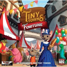 Tiny Towns társasjáték Fortune kiegészítő, angol nyelvű