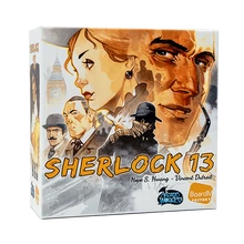   Sherlock 13 társasjáték, angol nyelvű 