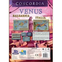 Concordia Balearica/Italia, angol nyelvű társasjáték