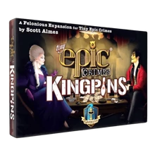 Tiny Epic Crimes: Kingpins társasjáték kiegészítő, angol nyelvű