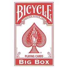 Bicycle Big Box XXL piros kártya