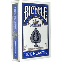 Bicycle Prestige Rider Back 100% plasztik jumbo index kártya