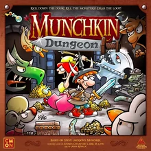 Munchkin Dungeon társasjáték, angol nyelvű 