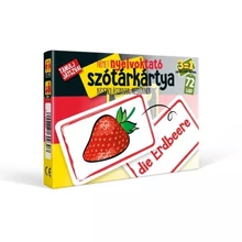 Szótárkártya NÉMET kezdőknek, 3 játék 1 csomagban