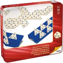 TRIANGULAR DOMINO METAL BOX