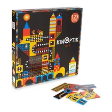 Djeco - Optikai puzzle - Kinoptik Városok 123 db