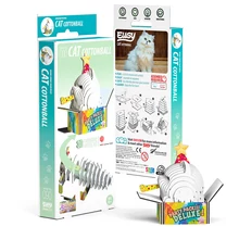 EUGY Macska - Cottonball 3D puzzle
