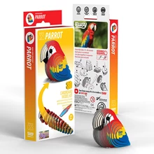 EUGY Papagáj 3D puzzle