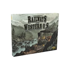 Railways of the World társasjáték Railways of the Western U.S. angol nyelvű kiegészítő (2019-es kiadás)