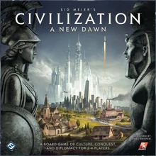 Civilization New Dawn társasjáték, angol nyelvű