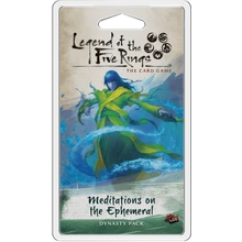 Legend of The Five Rings LCG Meditations on the Ephemeral angol nyelvű kiegészítő