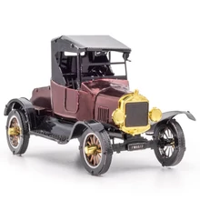Metal Earth 1925-ös Ford T-modell Runabout - lézervágott acél makettező szett