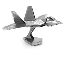 Metal Earth Lockheed Martin F-22 Raptor repülőgép