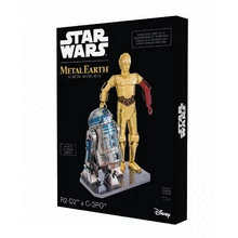 Metal Earth Star Wars R2-D2 és C-3PO szett, díszdobozos