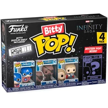 Funko Bitty POP! Marvel: Captain America 4PK figura