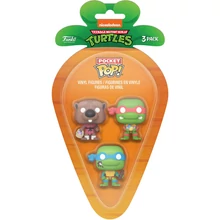 Funko Carrot Pocket POP! Teenage Mutant Ninja Turtles- L/R/S 3PK figura