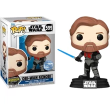 Funko Pop! Disney Star Wars: Clone Wars - Obi-Wan Kenobi (SE) #599 BH Vinyl Figure