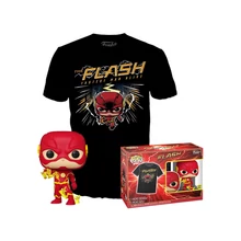 Funko Pocket Pop! &amp; Tee: DC Comics - The Flash figura és póló (XL)