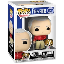 Funko POP! &amp; Buddy: Frasier - Martin with Eddie figurák #1134