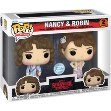 Funko Pop! 2-Pack Television: Stranger Things - Nancy &amp; Robin (Special Edition) Vinyl Figures