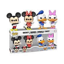 Funko Pop! 4-Pack: Disney 100th: Mickey / Minnie / Donald / Daisy (Special Edition) Vinyl Figures