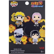 FUNKO POP 4PK PIN SET: NARUTO - TEAM 7