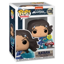 Funko Pop! Animation: Avatar The Last Airbender - Katara (Metallic) (Glows in the Dark) Special Edition #1130 Vinyl Figure