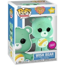 Funko Pop! Animation: Care Bears 40th Anniversary - Wish Bear* #1207 Vinyl Figure chase