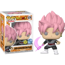 Funko Pop! Animation: Dragon Ball Super S6 - Super Saiyan Rose Goku (with Translucent Scythe) (Glows in the Dark) (Special Edition) #1279 Vinyl Figure