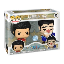 Funko POP! Animation: One Piece - Luffy &amp; Foxy 2PK figura #2