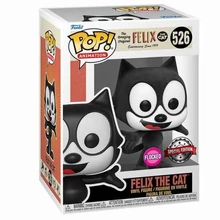 Funko Pop! Animation: Felix The Cat (Flocked) (Special Edition) #526 Vinyl Figure #526