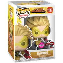 Funko Pop! Animation: My Hero Academia S9 - Hawks (Flocked) (Special Edition) #1147 Vinyl Figure #1147