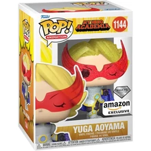 Funko Pop! Animation: My Hero Academia S9 - Yuga Aoyama (Glitter) (Diamond Collection) (Amazon Exclusive) #1144 Vinyl Figure #1144