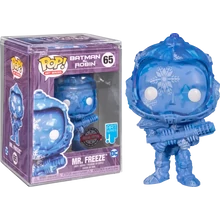 Funko Pop! Art Series DC: Batman &amp; Robin - Mr. Freeze (Special Edition) #65 Vinyl Figure